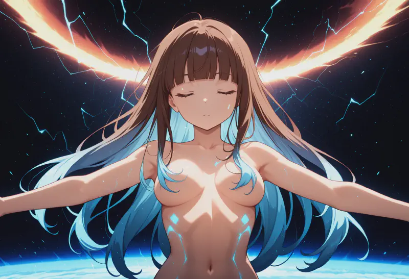 変身中の比留川まや