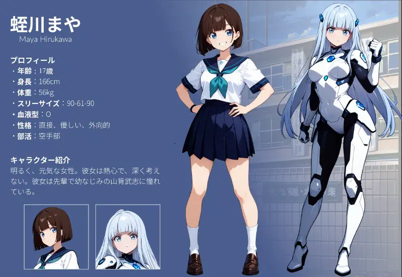 蛭川まやのキャラクターシート